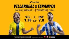 Villarreal - Espanyol: alineaciones, horario, dónde ver, pronósticos y estadísticas