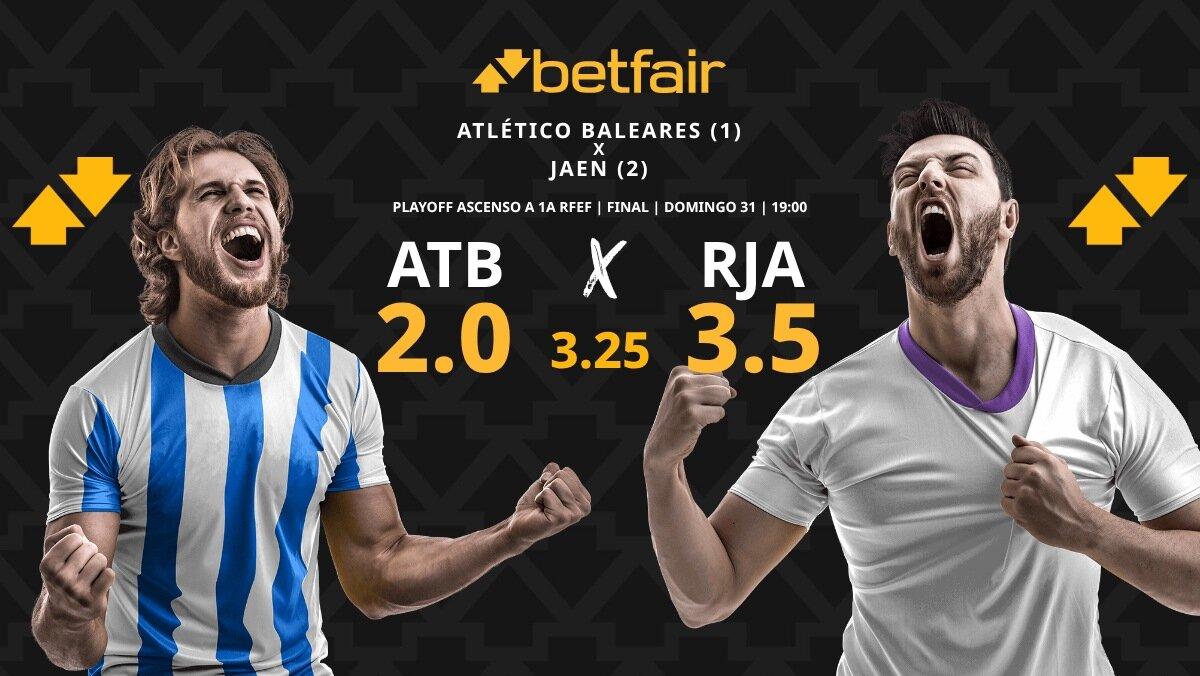 Atlético Baleares - Real Jaén: horario, dónde ver, estadísticas y pronósticos