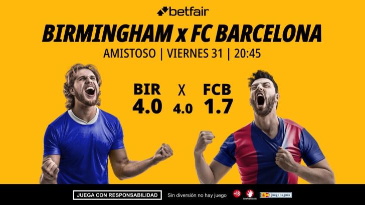 Birmingham City - FC Barcelona: alineaciones, horario, dónde ver, pronósticos y estadísticas