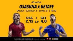 Osasuna - Getafe: alineaciones, horario, dónde ver, pronósticos y estadísticas