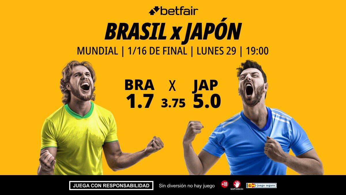 Brasil - Japón: alineaciones, horario, dónde ver, pronósticos y estadísticas