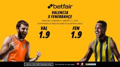 Valencia Basket - Fenerbahçe: horario, dónde ver, bajas, estadísticas y pronósticos