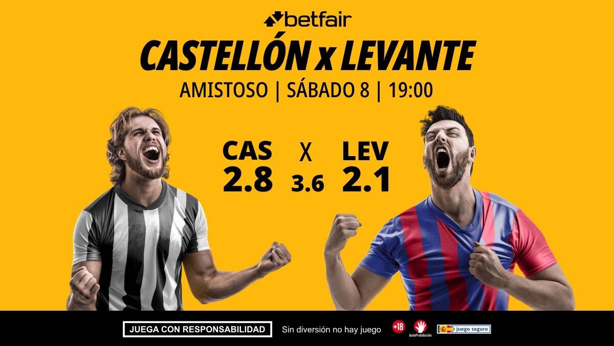 Castellón - Levante: alineaciones, horario, dónde ver, pronósticos y estadísticas