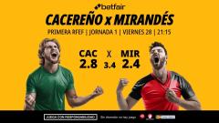 Cacereño - Mirandés: alineaciones, horario, dónde ver, pronósticos y estadísticas