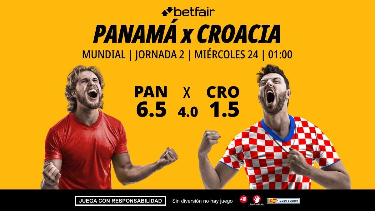 Panamá - Croacia: alineaciones, horario, dónde ver, pronósticos y estadísticas