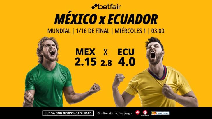 México - Ecuador: alineaciones, horario, dónde ver, pronósticos y estadísticas