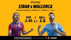 Eibar - Mallorca: alineaciones, horario, dónde ver, pronósticos y estadísticas