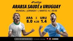 Arabia Saudí - Uruguay: horario, dónde ver, alineaciones, pronósticos y estadísticas