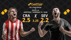 Cracovia - Sevilla: alineaciones, horario, dónde ver, pronósticos y estadísticas