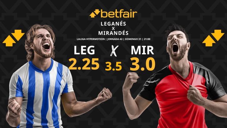 Leganés - Mirandés: horario, dónde ver, estadísticas, pronósticos y clasificación