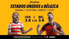 Estados Unidos - Bélgica: alineaciones, horario, dónde ver, pronósticos y estadísticas
