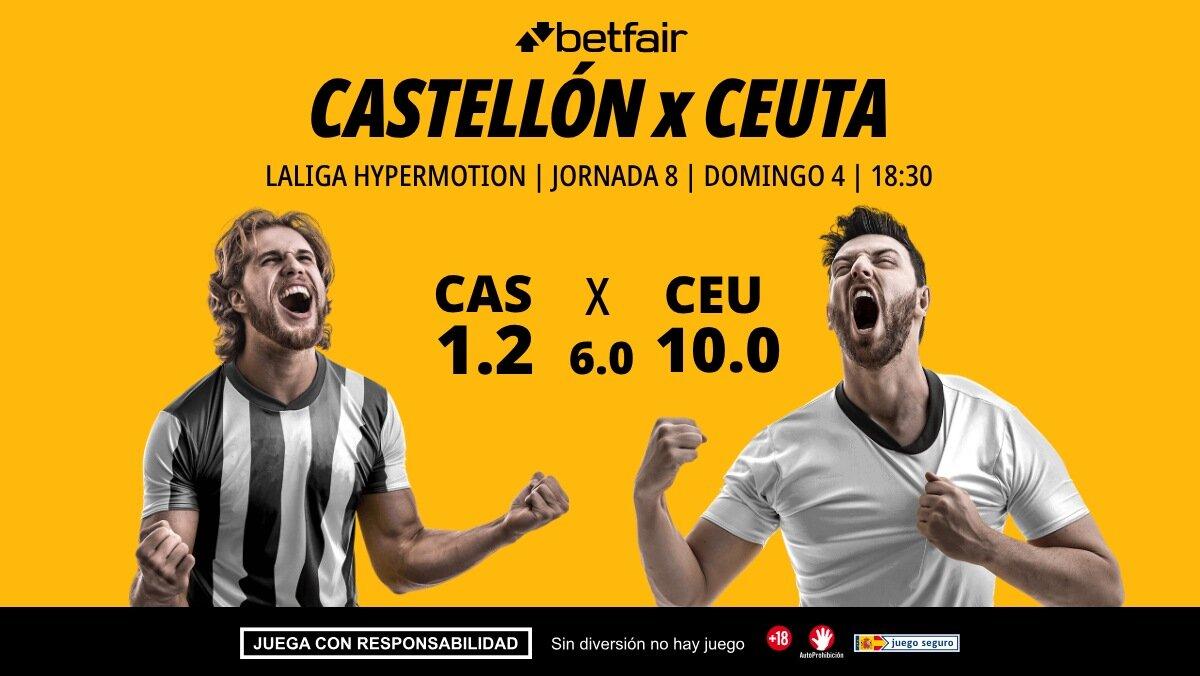 Castellón - Ceuta: alineaciones, horario, dónde ver, pronósticos y estadísticas