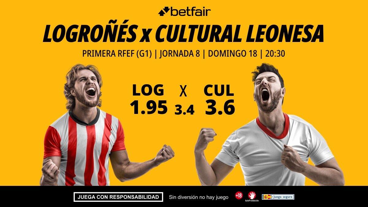 UD Logroñés - Cultural Leonesa: alineaciones, horario, dónde ver, pronósticos y estadísticas
