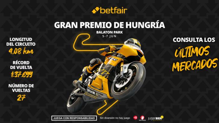 Gran Premio de Hungría MotoGP 2026: horarios, pronósticos y dónde ver la carrera de Balaton Park
