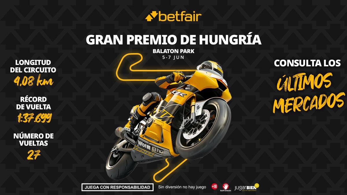 Gran Premio de Hungría MotoGP 2026: horarios, pronósticos y dónde ver la carrera de Balaton Park
