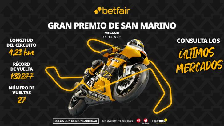 Gran Premio de San Marino MotoGP 2026: horarios, pronósticos y dónde ver la carrera de Misano