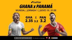 Ghana - Panamá: horario, dónde ver, alineaciones, pronósticos y estadísticas