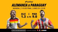 Alemania - Paraguay: alineaciones, horario, dónde ver, pronósticos y estadísticas