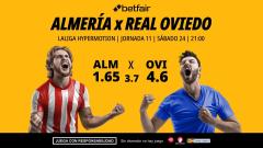 Almería - Real Oviedo: alineaciones, horario, dónde ver, pronósticos y estadísticas