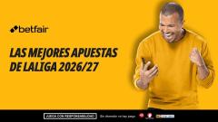 Apuestas a largo plazo LaLiga EA Sports 26/27: Campeón, Pichichi y Descenso