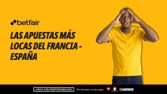 Las 5 apuestas más locas para el Francia - España: cuotas de hasta 100.0