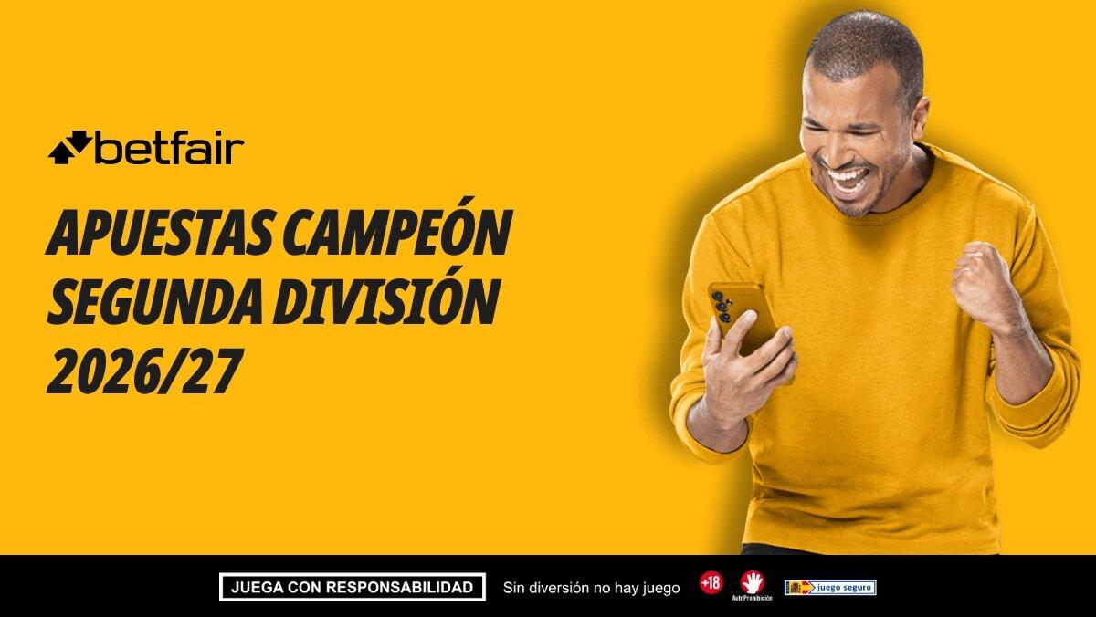Apuestas campeón Segunda División 2026/27: Girona, principal favorito