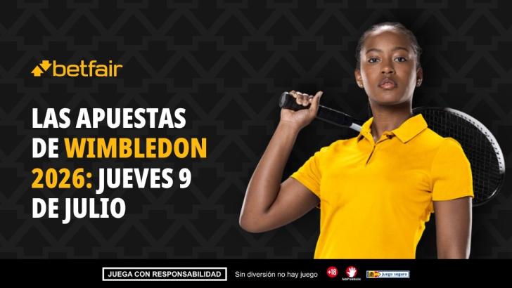 ¿A qué apostar hoy en Wimbledon? Partidos y pronósticos: jueves 9 de julio