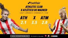 Athletic Club - Atlético de Madrid: alineaciones, horario, dónde ver, pronósticos y estadísticas