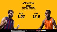 Barça - Leyma Coruña: horario, dónde ver, plantillas, estadísticas y pronósticos