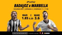 CD Badajoz - Marbella FC: alineaciones, horario, dónde ver, pronósticos y estadísticas