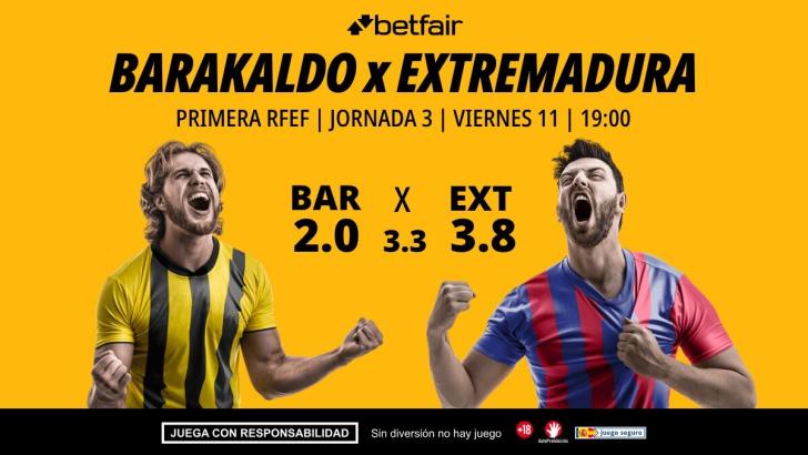 Barakaldo - Extremadura: alineaciones, horario, dónde ver, pronósticos y estadísticas