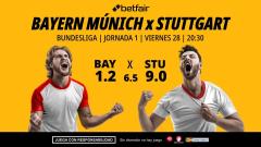 Bayern de Múnich - Stuttgart: alineaciones, horario, dónde ver, pronósticos y estadísticas