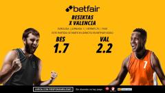 Besiktas - Valencia Basket: horario, dónde ver, bajas, estadísticas y pronósticos