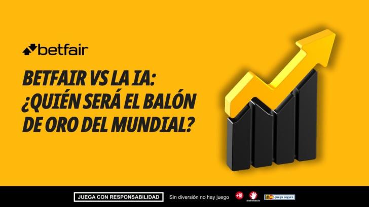 La IA desafía las cuotas de Betfair: ¿Quién será el Balón de Oro del Mundial?