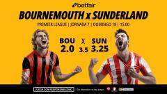 Bournemouth - Sunderland: alineaciones, horario, dónde ver, pronósticos y estadísticas