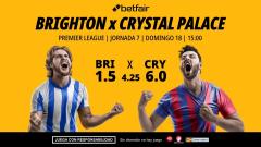 Brighton - Crystal Palace: alineaciones, horario, dónde ver, pronósticos y estadísticas