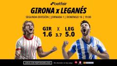 Girona - Leganés: alineaciones, horario, dónde ver, pronósticos y estadísticas