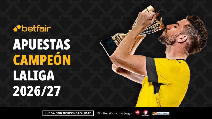 Apuestas a campeón de LaLiga 2026/27: el Barça va a por el triplete liguero