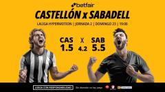 Castellón - Sabadell: alineaciones, horario, dónde ver, pronósticos y estadísticas