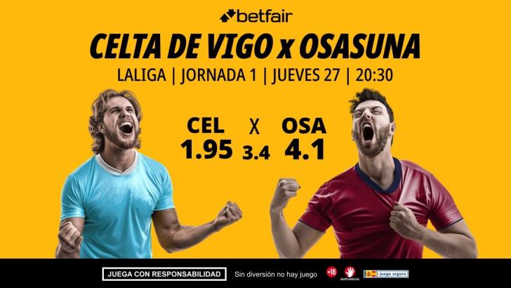 Celta de Vigo - Osasuna: alineaciones, horario, dónde ver, pronósticos y estadísticas