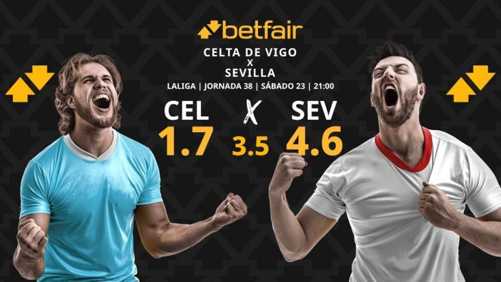 Celta de Vigo - Sevilla: horario, dónde ver, pronósticos, estadísticas y clasificación