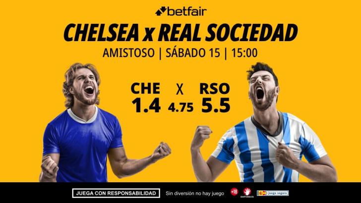 Chelsea - Real Sociedad: alineaciones, horario, dónde ver, pronósticos y estadísticas