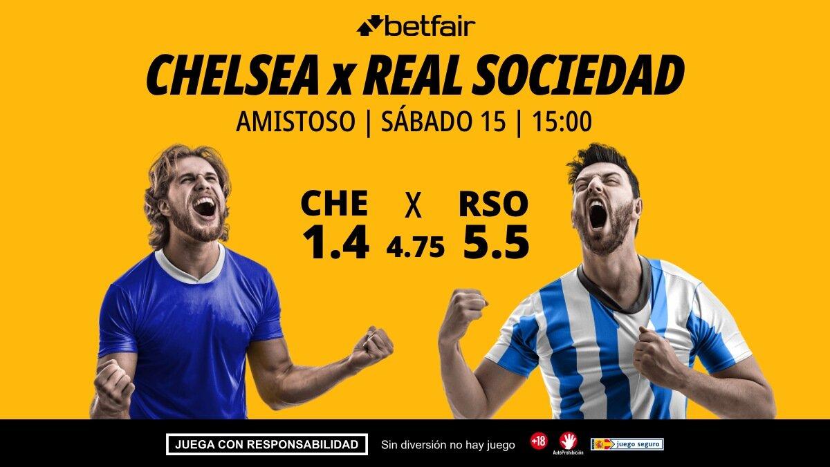 Chelsea - Real Sociedad: alineaciones, horario, dónde ver, pronósticos y estadísticas