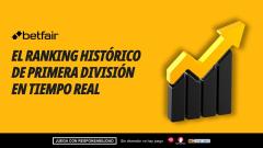 Clasificación histórica de LaLiga: puntos, posiciones actualizadas y temporadas en Primera División
