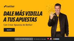 PSG - Aston Villa: Crear Apuesta de Betfair a cuota 40.0