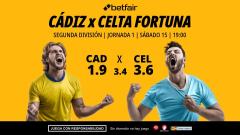 Cádiz - Celta Fortuna: alineaciones, horario, dónde ver, pronósticos y estadísticas