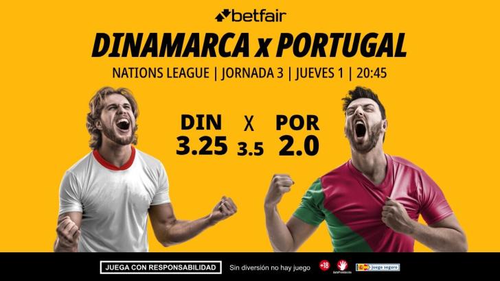 Dinamarca - Portugal: alineaciones, horario, dónde ver, pronósticos y estadísticas