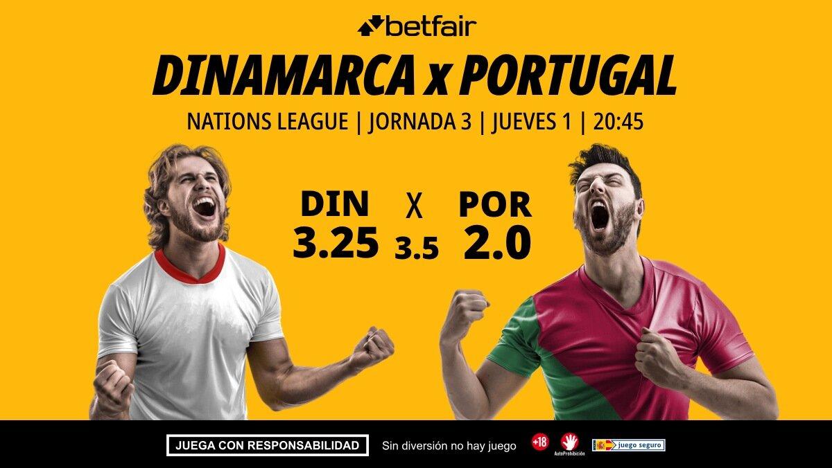 Dinamarca - Portugal: alineaciones, horario, dónde ver, pronósticos y estadísticas