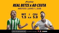 Real Betis - AD Ceuta: alineaciones, horario, dónde ver, pronósticos y estadísticas