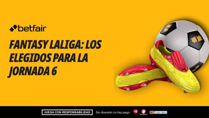 El equipo Fantasy de Betfair para la Jornada 6 de LaLiga EA Sports